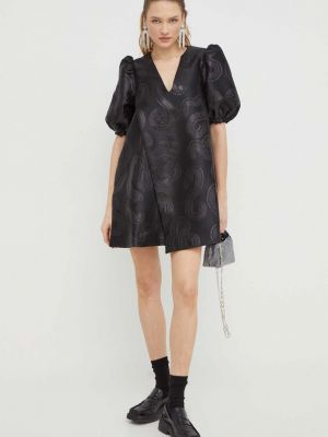 Мини рокля Stine Goya черно