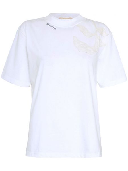 T-shirt Lethicia Bronstein hvid