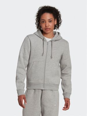 Fleece pulóver Adidas szürke