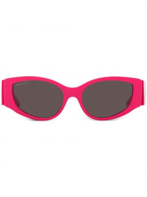Ochelari de soare cu imagine Balenciaga Eyewear roz