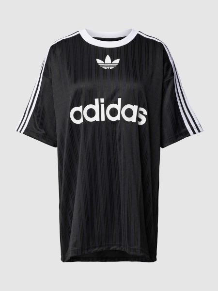 Koszulka z nadrukiem Adidas Originals czarna