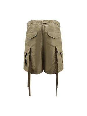 Pantalones cortos con cremallera Sacai verde