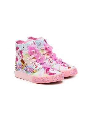 Sneakers con stampa Lelli Kelly rosa