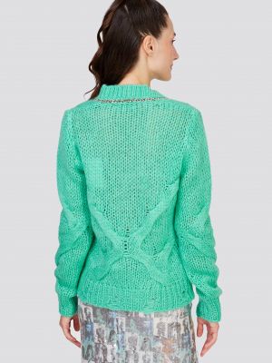 Пуловер Patrizia Pepe зеленый