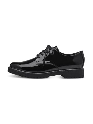 Pantofi cu șireturi Marco Tozzi negru