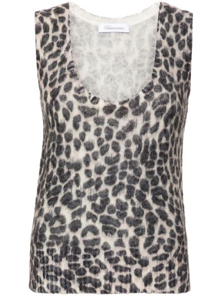 Leopard tanktop Blumarine