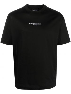 T-shirt Emporio Armani svart