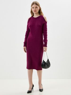 Платье-свитер Marytes фиолетовое