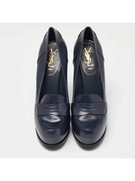 Calzado de cuero retro Yves Saint Laurent Vintage