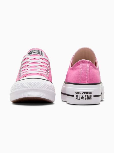 Pantofi cu stele Converse roz