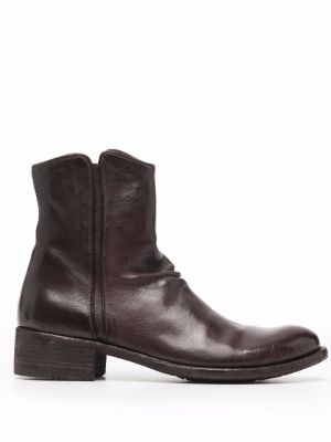 Bottes en cuir Officine Creative marron