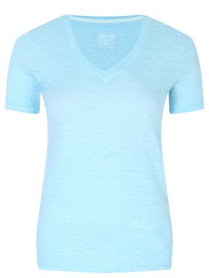 Голубая футболка 120% Lino