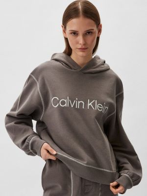 Худи Calvin Klein Underwear серое