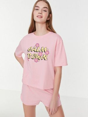 Пижама Trendyol, розовая