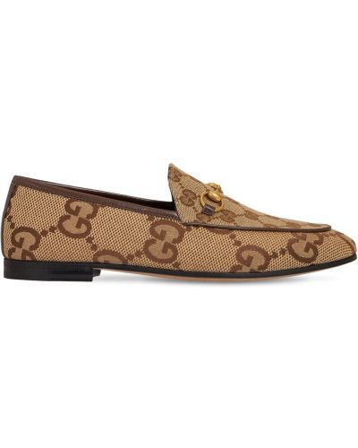 Loafers Gucci μπεζ