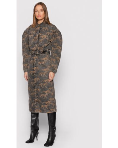 Remain Farmer ruha Dahlia Aop RM749 Szürke Regular Fit