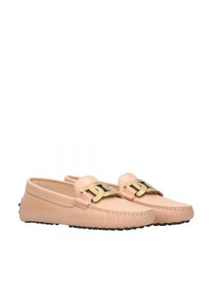 Loafers de ante Tod's rosa