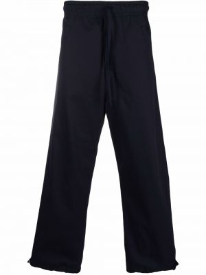 Pantalones rectos con cordones Société Anonyme azul