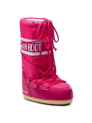 Μποτες χιονιού Moon Boot ροζ