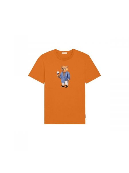 Koszulka z krótkim rękawem Baron Filou pomarańczowa