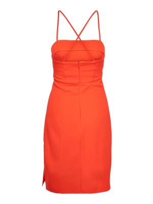 Κοκτέιλ φόρεμα Only πορτοκαλί