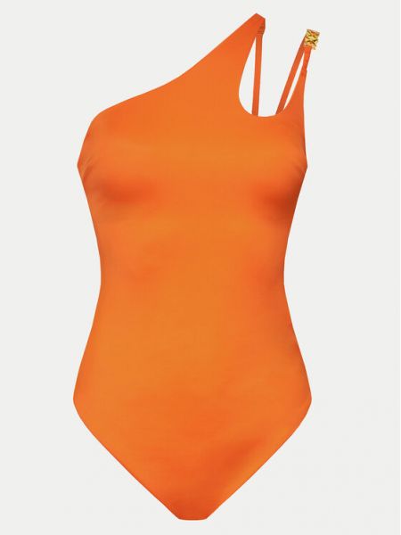 Vientisas maudymosi kostiumėlis Dorina oranžinė