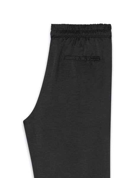 Pantalon taille basse Saint Laurent noir