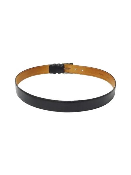 Cinturón de cuero Loewe Pre-owned negro
