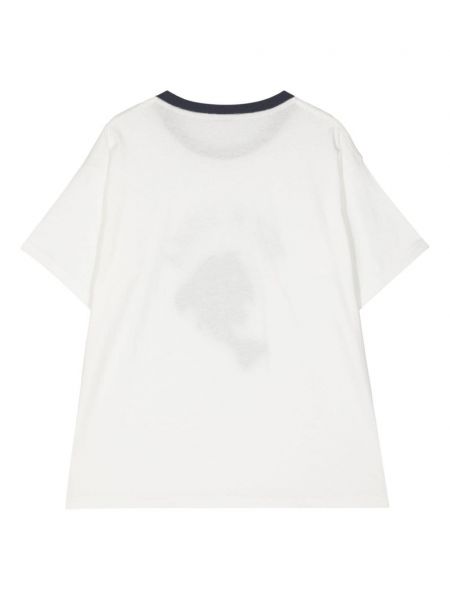 T-shirt en coton Bode blanc