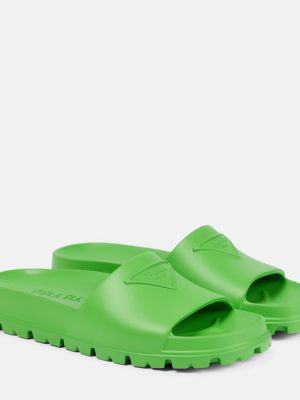 Sandales Prada zaļš