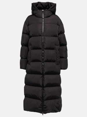 Péřový kabát Moncler - Černá