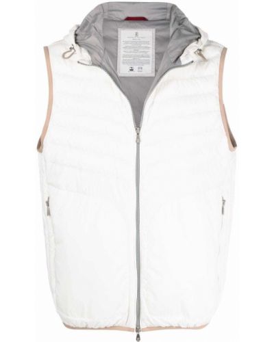 Hette vest Brunello Cucinelli hvit