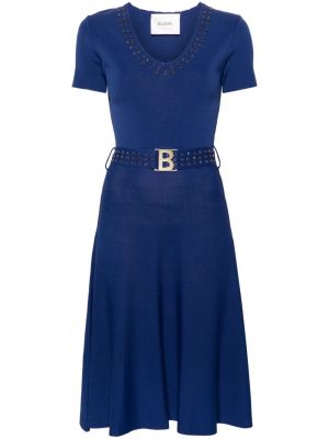 Šaty Blugirl modrá