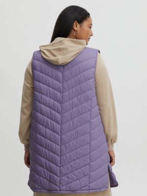 Prešívaná vesta Fransa fialová