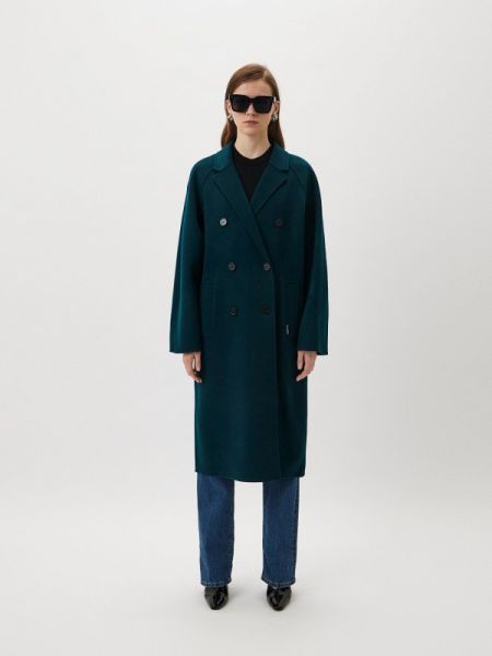 Пальто Karl Lagerfeld зеленое