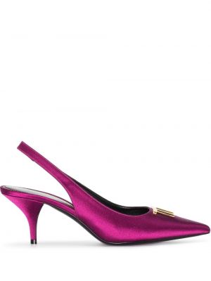 Slingback stropper pumper Tom Ford lilla