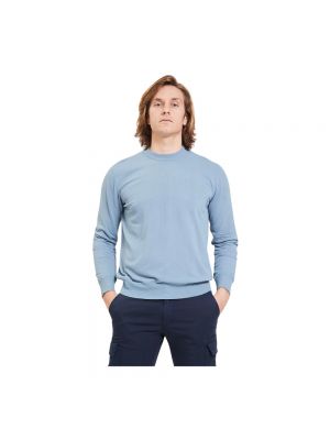 Sweatshirt mit rundem ausschnitt Altea blau