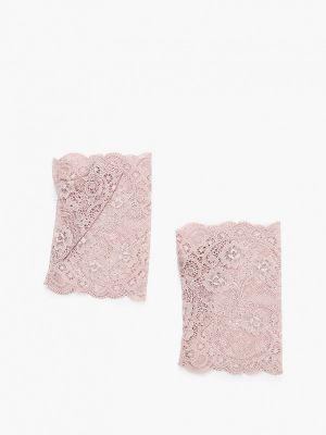 Перчатки Nadia Piskun розовые