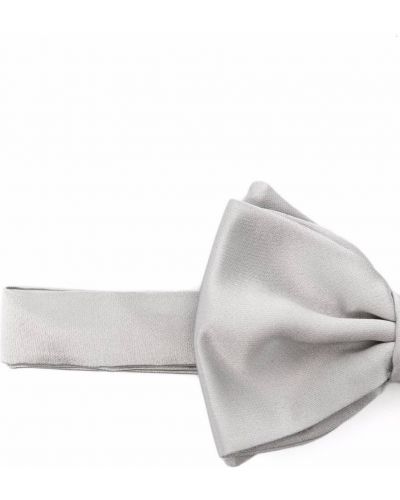 Cravate en soie Emporio Armani gris