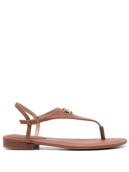 Leder riemchensandalen Lauren Ralph Lauren