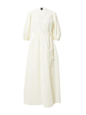 Jednofarebné bavlnené priliehavé košeľové šaty Lindex