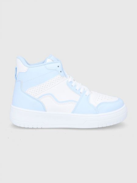 Sneakersy na platformie Answear Lab niebieskie