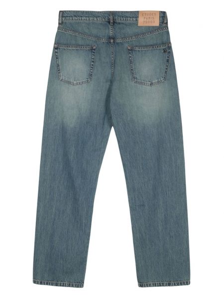 Straight jeans études blau