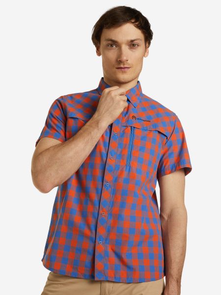 Рубашка с коротким рукавом Outventure оранжевая