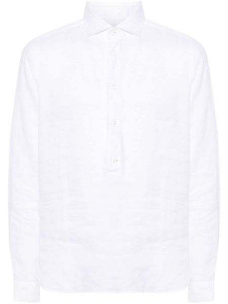 Chemise en lin D4.0 blanc