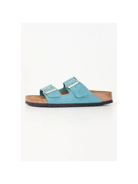 Leder sandale Birkenstock blau