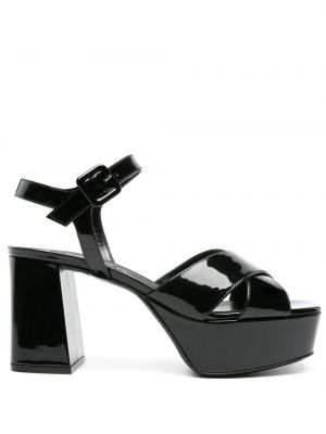 Sandale cu platformă Sergio Rossi negru