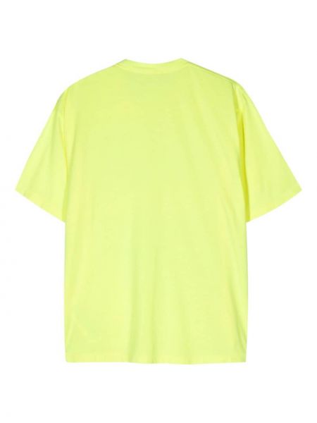 T-shirt aus baumwoll Stone Island gelb