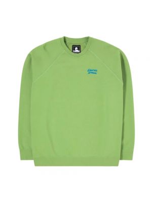 Zielony sweter oversize Edwin