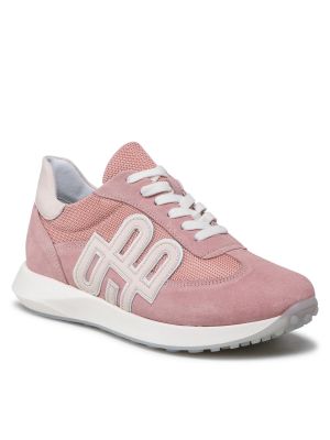 Sneakersy Solo Femme różowe